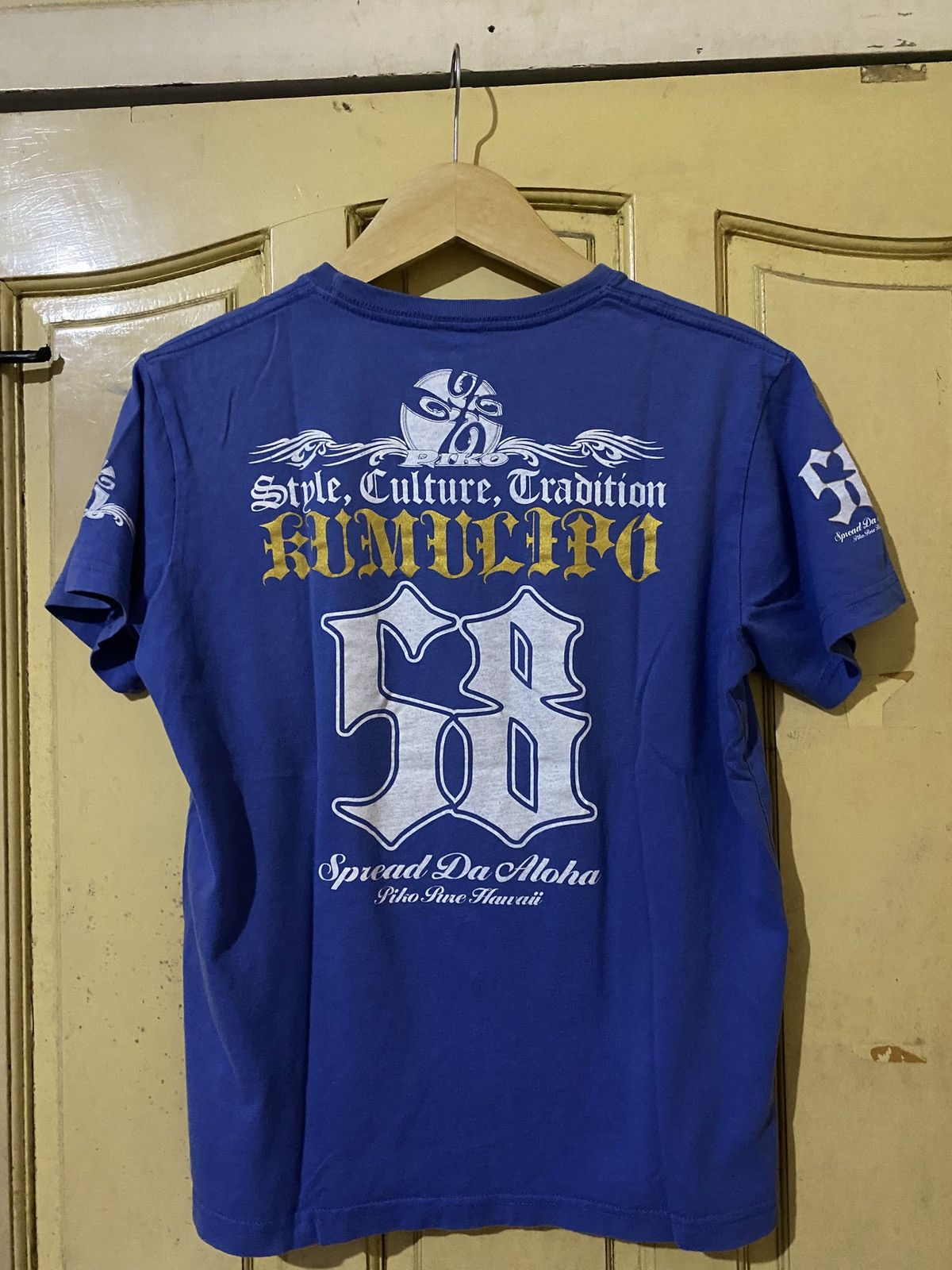 If Six Was Nine × Japanese Brand × Le Grande Bleu (L.G.B.) 💸BINDINGOFFER💸 Piko aloha hawaii lgb style kmrii t-shirt Size US M / EU 48-50 / 2 - 5 Thumbnail