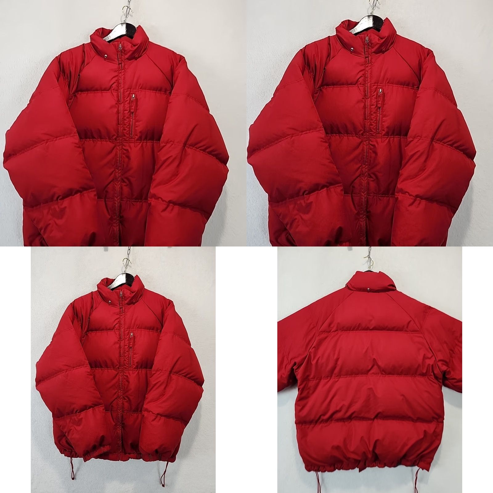 Old Navy Old Navy Puffer Jacket Men's M Red Quilted Down Full Zip Gorpcore Size US M / EU 48-50 / 2 - 8 Thumbnail
