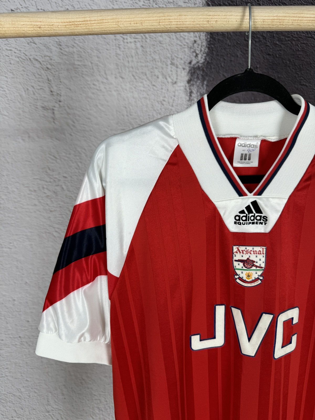 Adidas ORIGINAL ARSENAL 1992 1994 40-42" HOME SHIRT ADIDAS Jersey Size US L / EU 52-54 / 3 - 3 Thumbnail