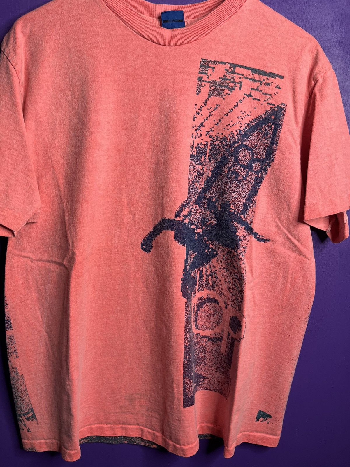 Ocean Pacific × Vintage Vintage 1989 Ocean pacific AOP back surfing t-shirt Size US L / EU 52-54 / 3 - 3 Thumbnail