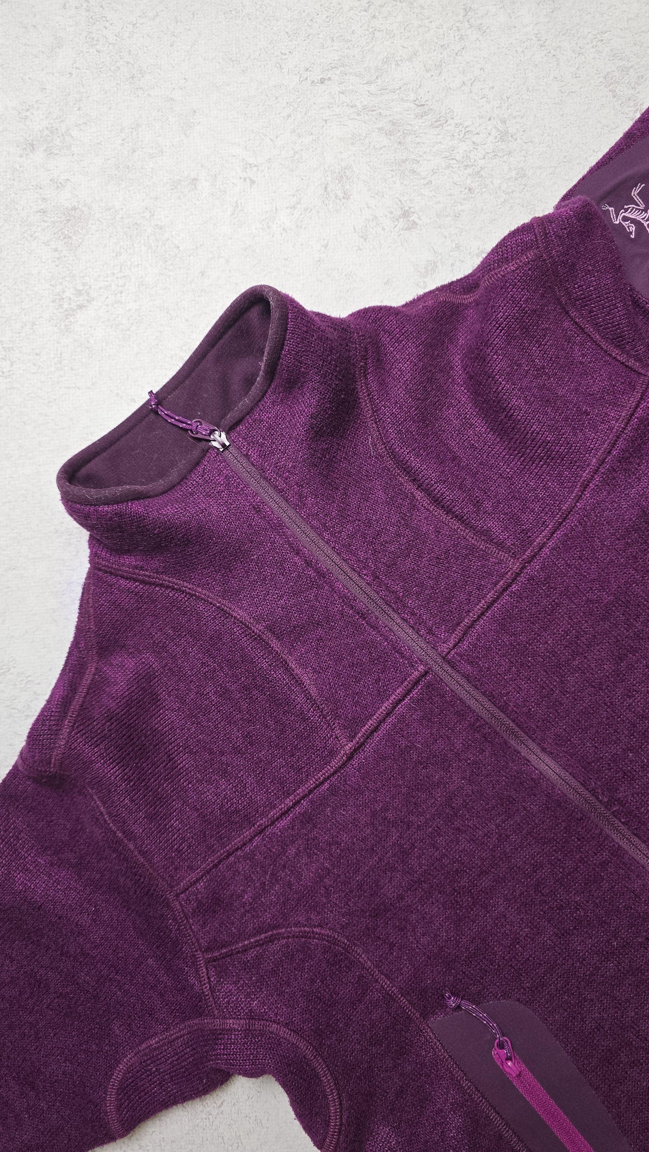 Arc'teryx Arc'teryx Covert Full Zip Knit Fleece Purple Jacket Size M / US 6-8 / IT 42-44 - 8 Thumbnail