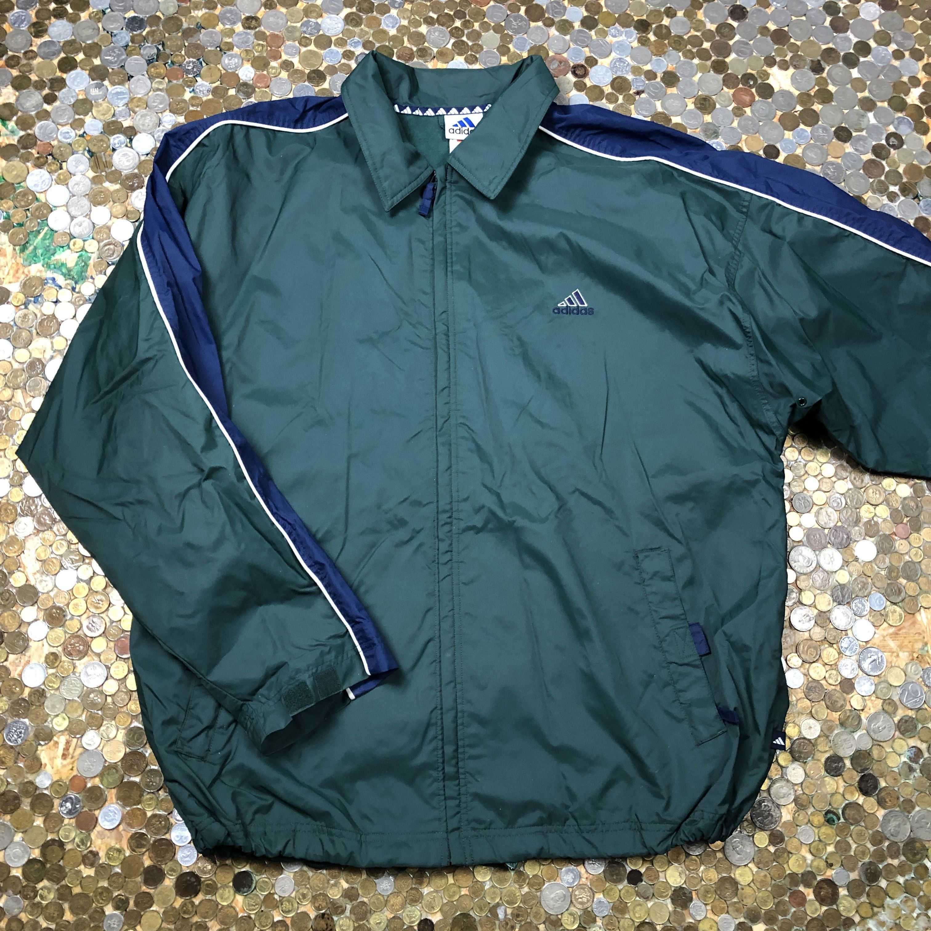 Adidas Adidas Vintage zip track long jacket 90's Size US XXL / EU 58 / 5 - 1 Thumbnail