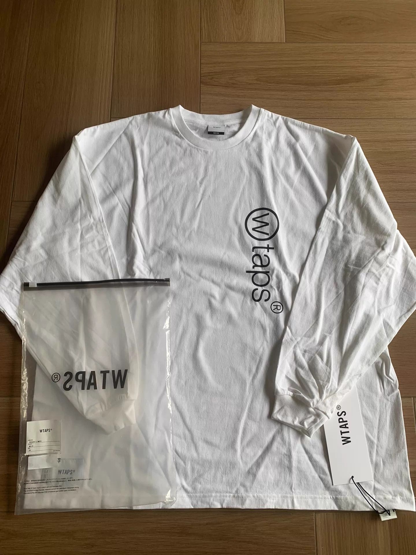 Wtaps WTAPS Hidden Lettering LS Tee Men's Size 4 New Size US XL / EU 56 / 4 - 1 Thumbnail