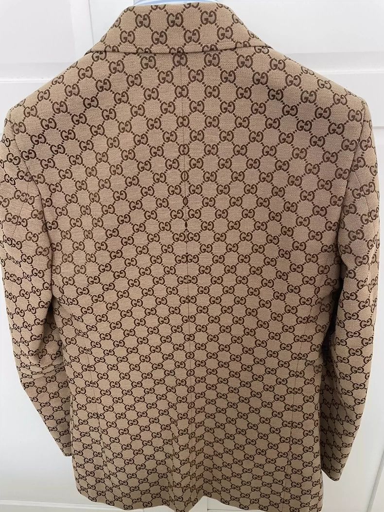 Gucci Gucci Full logo suit 2501-Nextarrow Size 48R - 4 Thumbnail