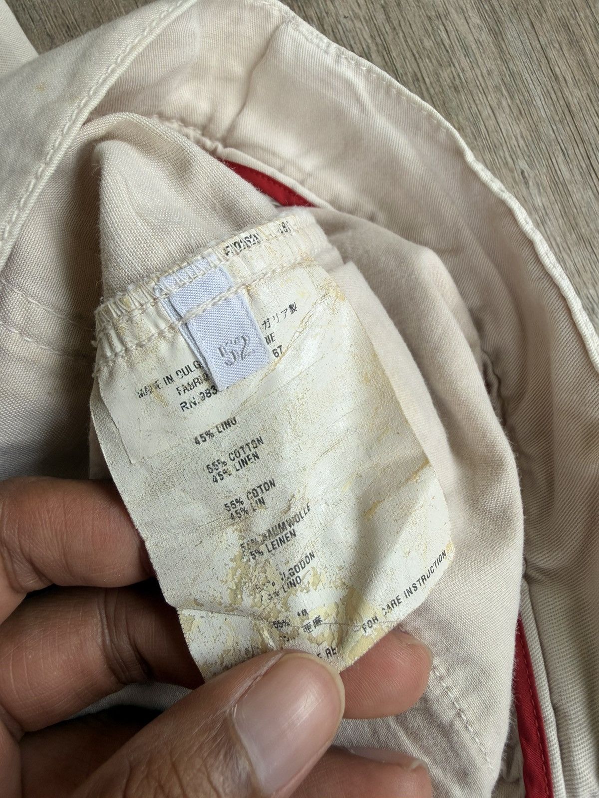 Prada Vintage Prada Cream Pants Size US 35 - 9 Thumbnail