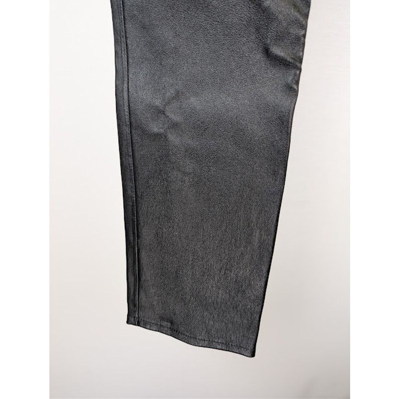 Saint Laurent Paris o1rshd1 Agora Stretch Skinny 5-Pocket Leather Pants in Black Size US 38 / EU 54 - 8 Thumbnail