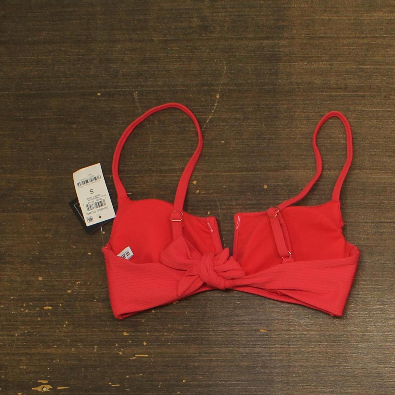 Bar III Nwt Bar Iii Bralette Bikini Swim Top Bright Rose Pink S Size ONE SIZE - 2 Thumbnail