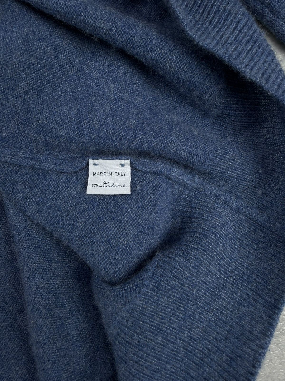 Other Acquapura 100% Cashmere Sweater Blue Made in Italy Size XXL Size US XXL / EU 58 / 5 - 7 Thumbnail