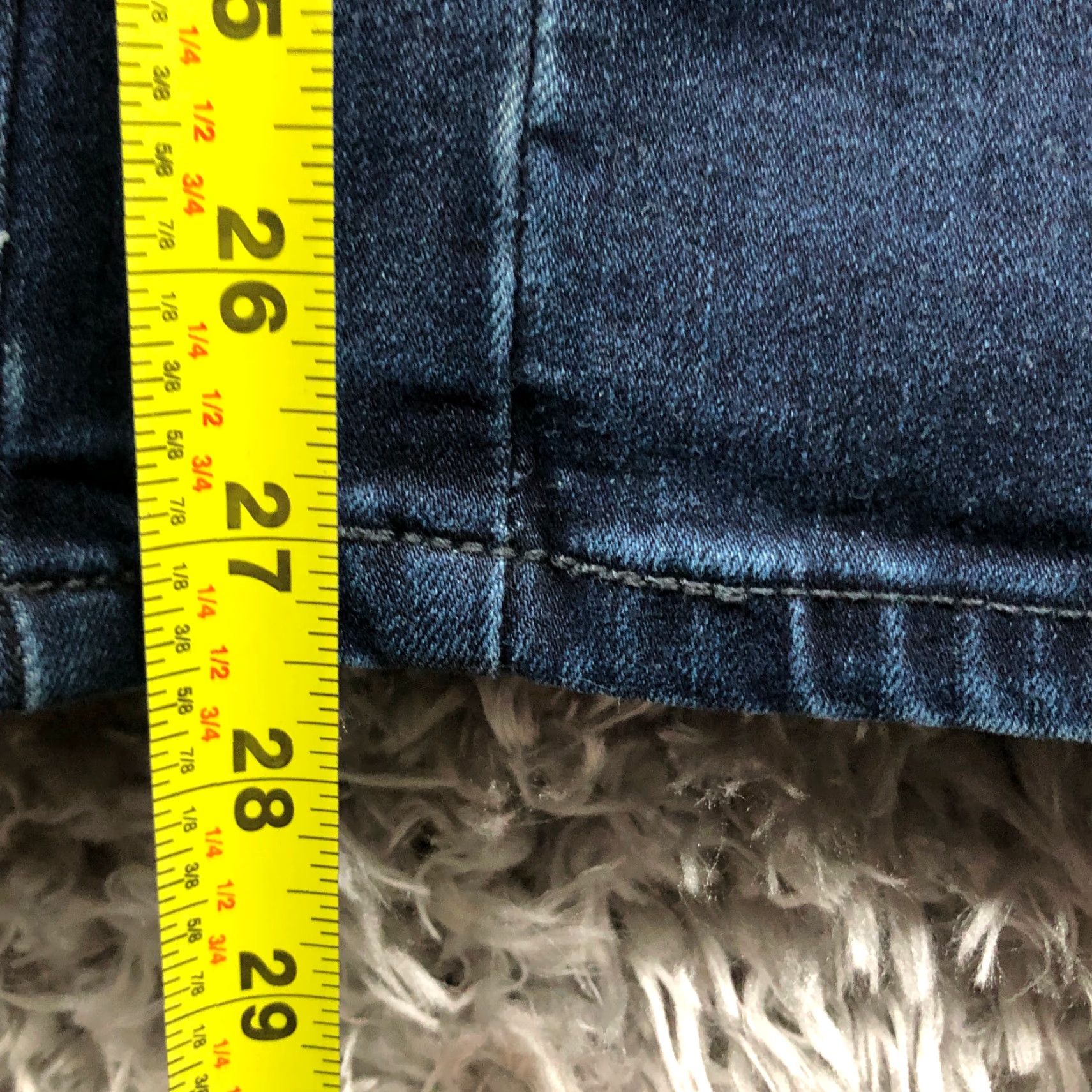 Lee Lee Jeans Womens 6 Jeans Mid Rise Dark Wash Blue Denim Straight Leg Relaxed Fit Womens Lee Jeans Size 28" / US 6 / IT 42 - 3 Thumbnail