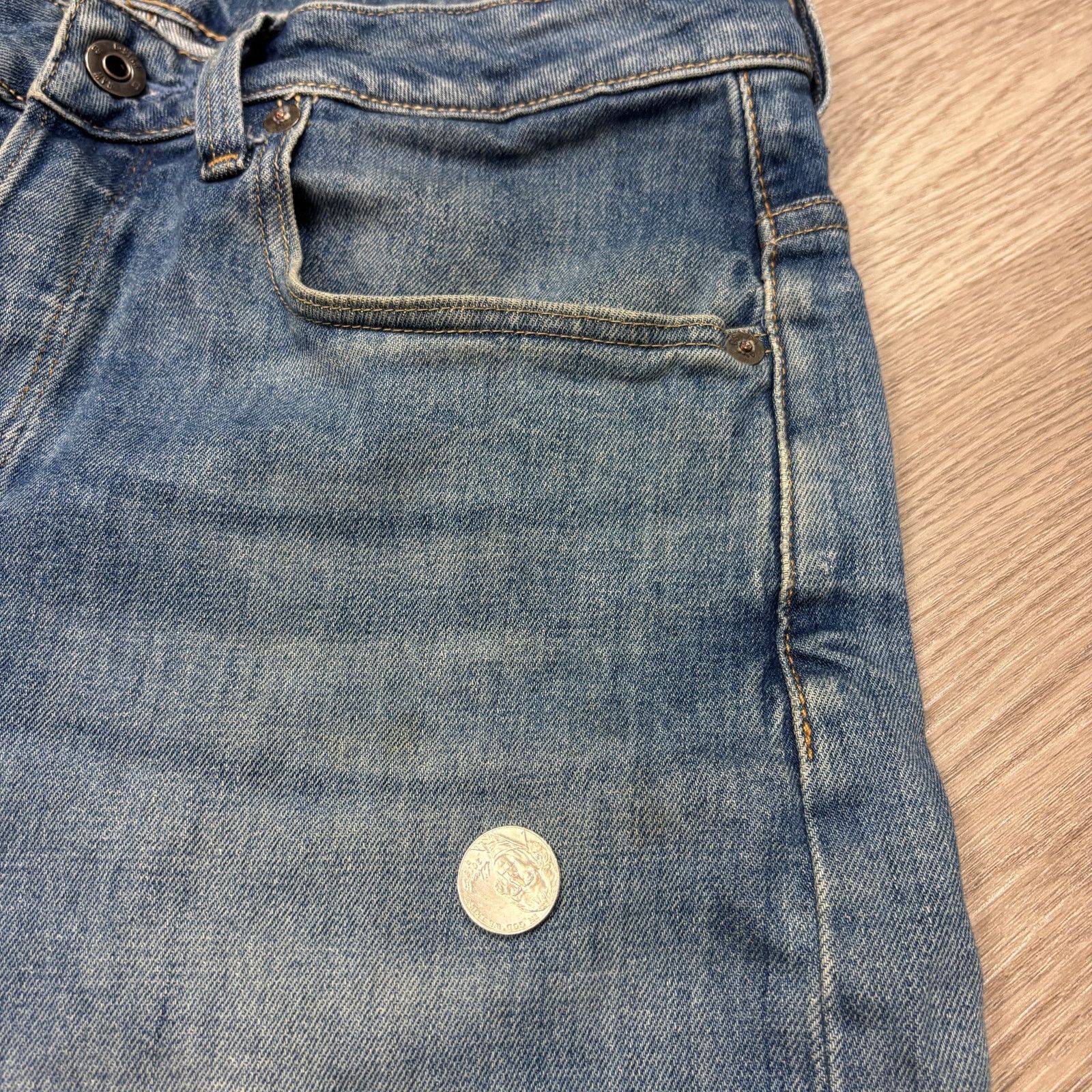 G-Star G Star Raw 3301 Slim Jeans Men's 31x31 Minimalist Casual Size US 31 - 11 Thumbnail