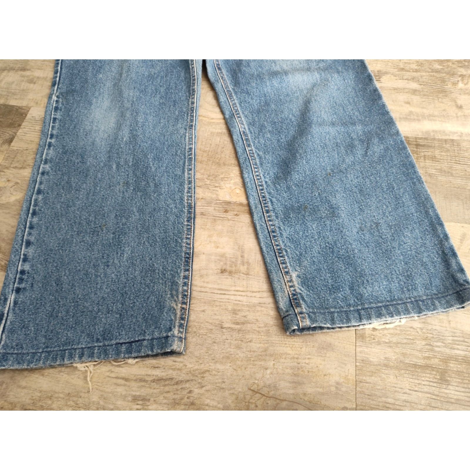 Tommy Hilfiger VINTAGE Tommy Hilfiger Jeans Men 38x29 Cotton Straight Blue Medium Wash Bedroom Jeans Mens Size US 38 / EU 54 - 7 Thumbnail