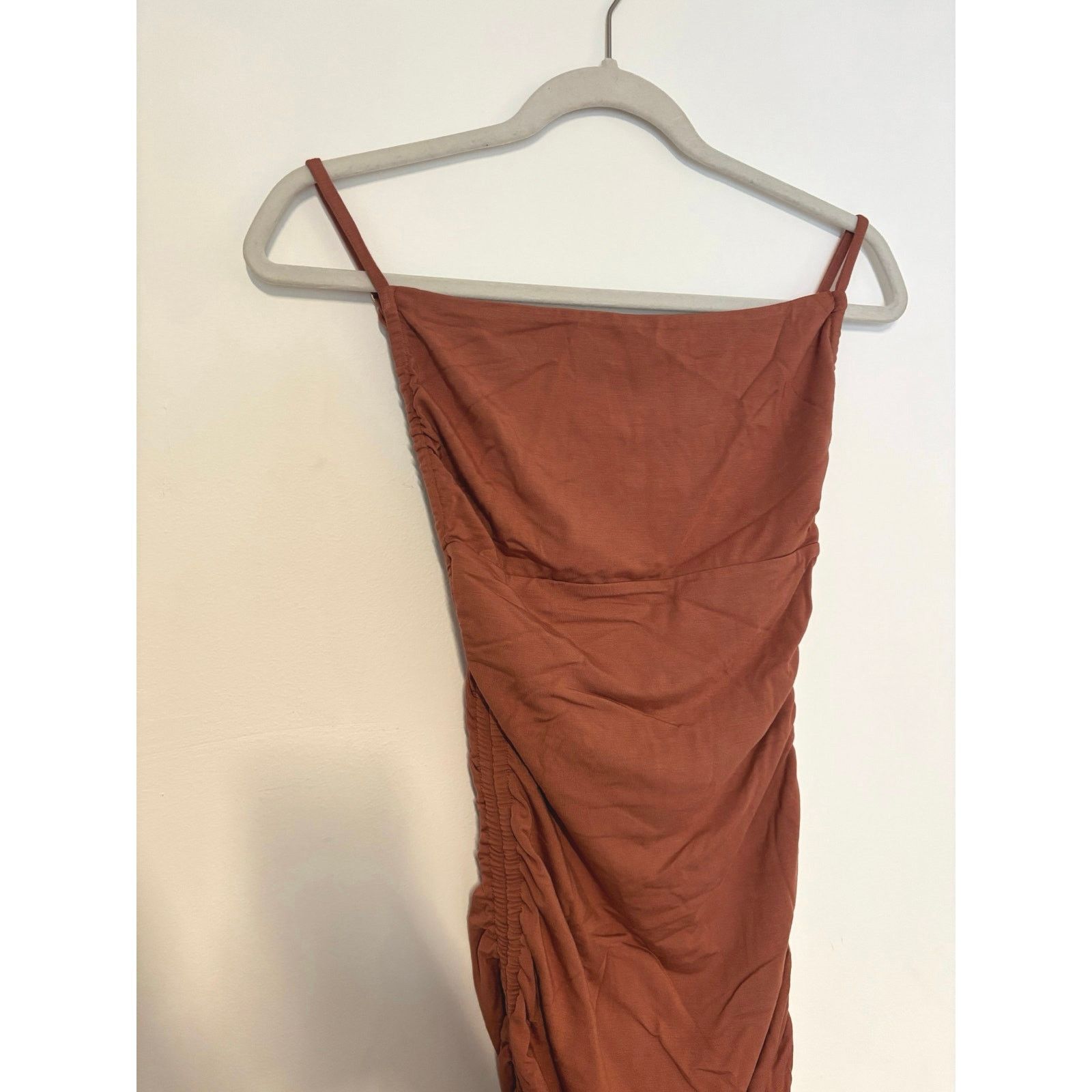 REVOLVE NWT RUMER Paige Mini Dress In Amber Size Medium Size M / US 6-8 / IT 42-44 - 5 Thumbnail