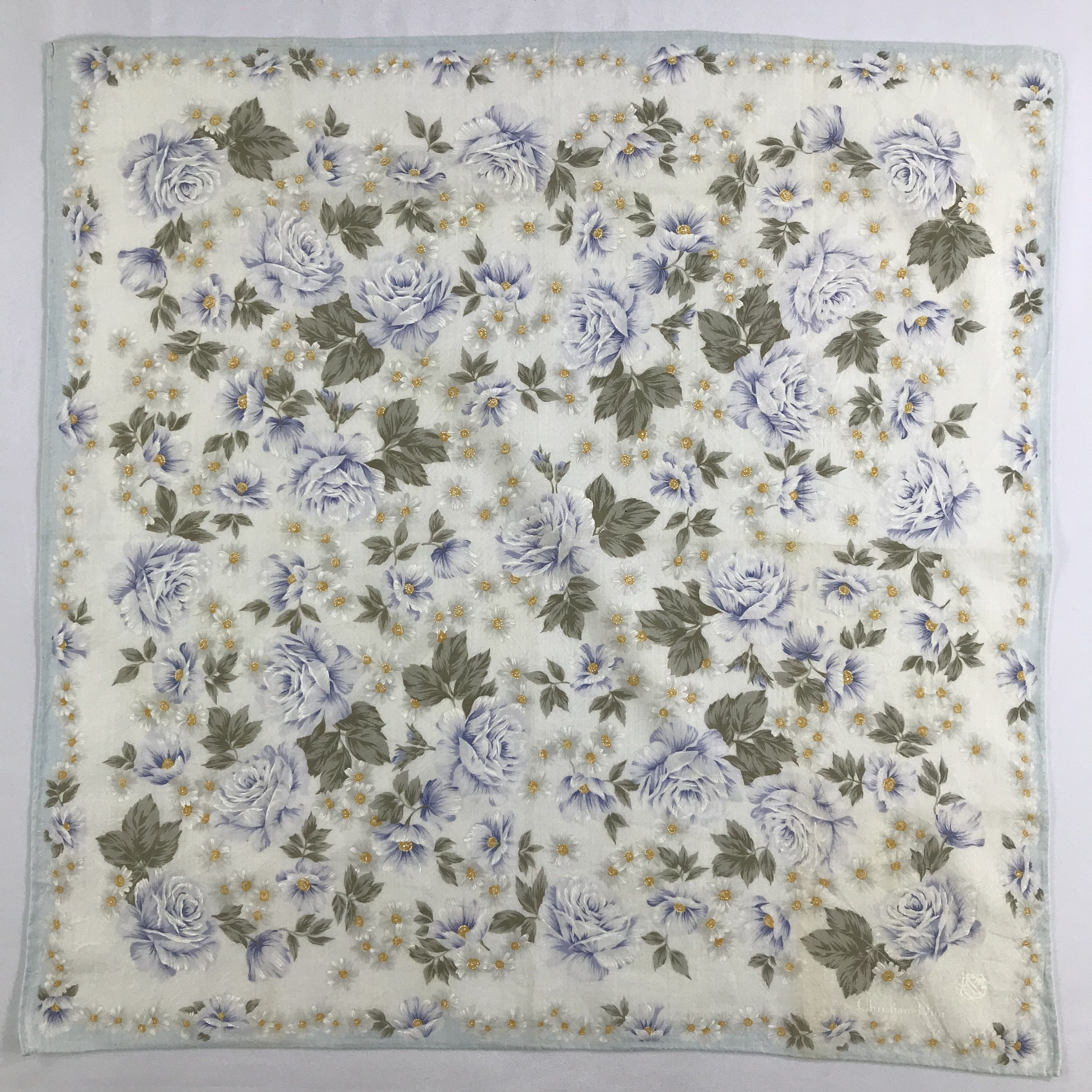 Vintage Christian Dior Bandana / Handkerchief / Neckerchief - S2579 Size ONE SIZE - 1 Thumbnail