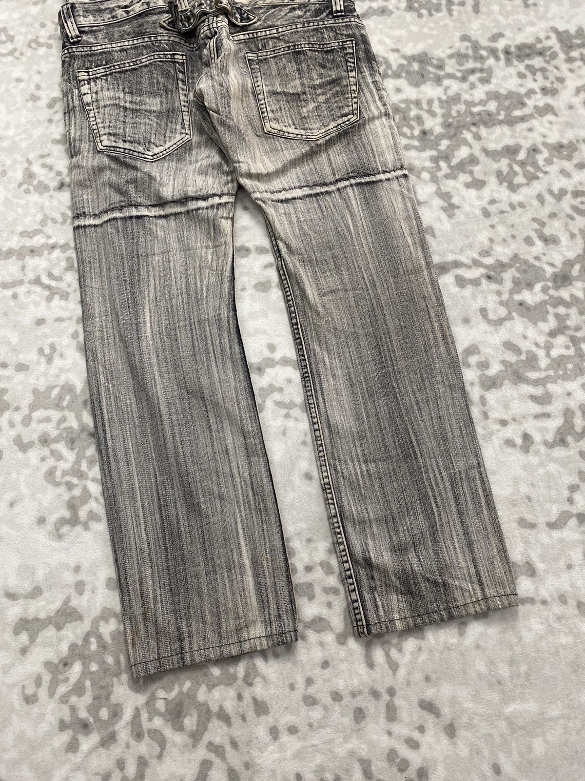 Japanese Brand 2000s JAPAN DOUBLE WAIST JEANS DENIM PUNK GRUNGE LGB Size US 32 / EU 48 - 9 Thumbnail
