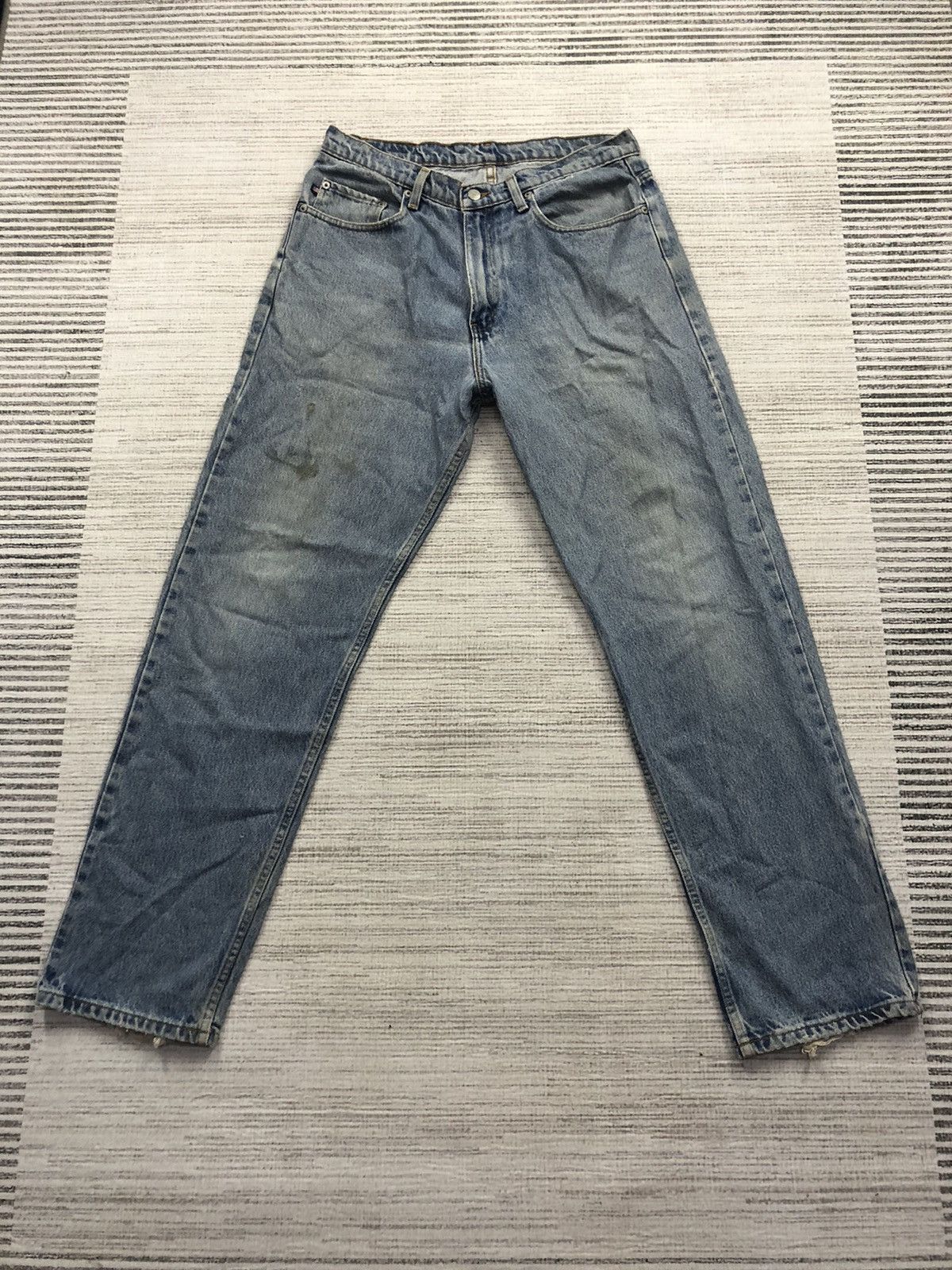Polo Ralph Lauren × RRL Ralph Lauren × Ralph Lauren Rare Ralph Laurent Distressed Denim Jeans Size US 34 / EU 50 - 1 Thumbnail