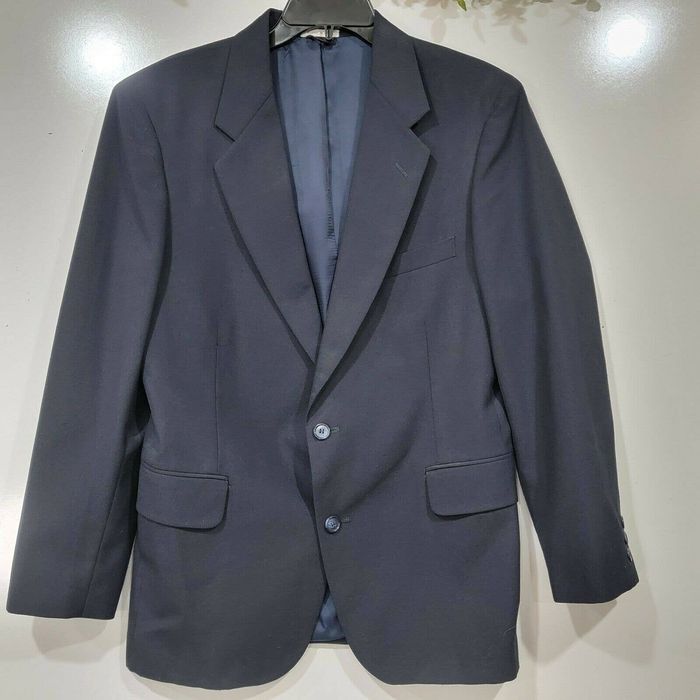 Hardy Amies Hardy Amies Classic Blue Suit Jacket Blazer, Size 40 | Grailed