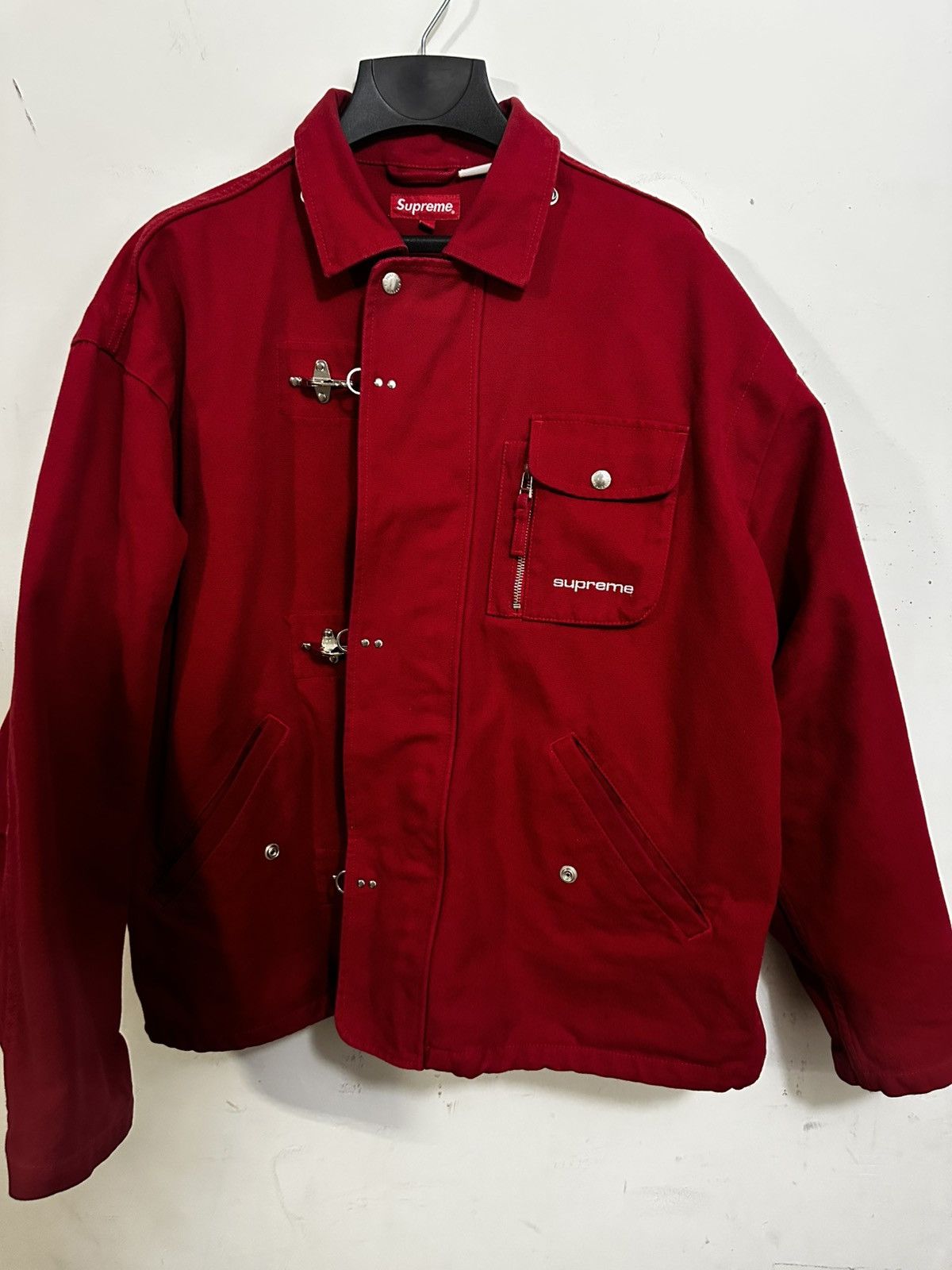 Supreme Supreme Canvas Clip Jacket Size US XL / EU 56 / 4 - 9 Thumbnail