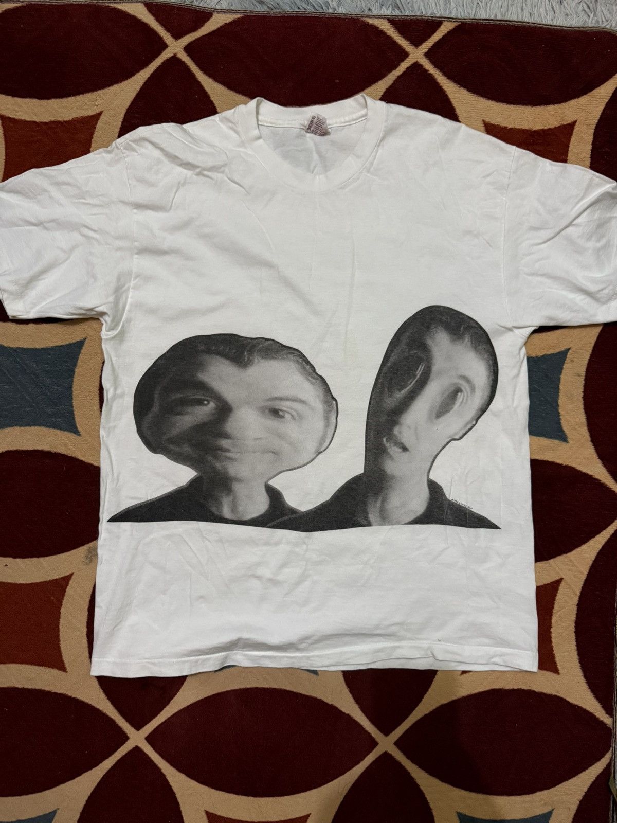 Vintage Talking Head misshapen Heads