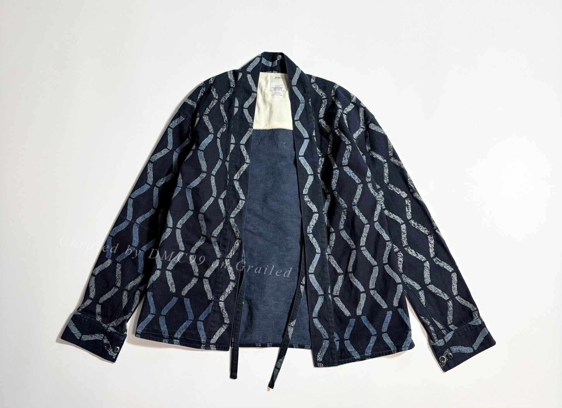 Visvim VISVIM LHAMO BAMBOO Indigo Haori Size US M / EU 48-50 / 2 - 1 Thumbnail