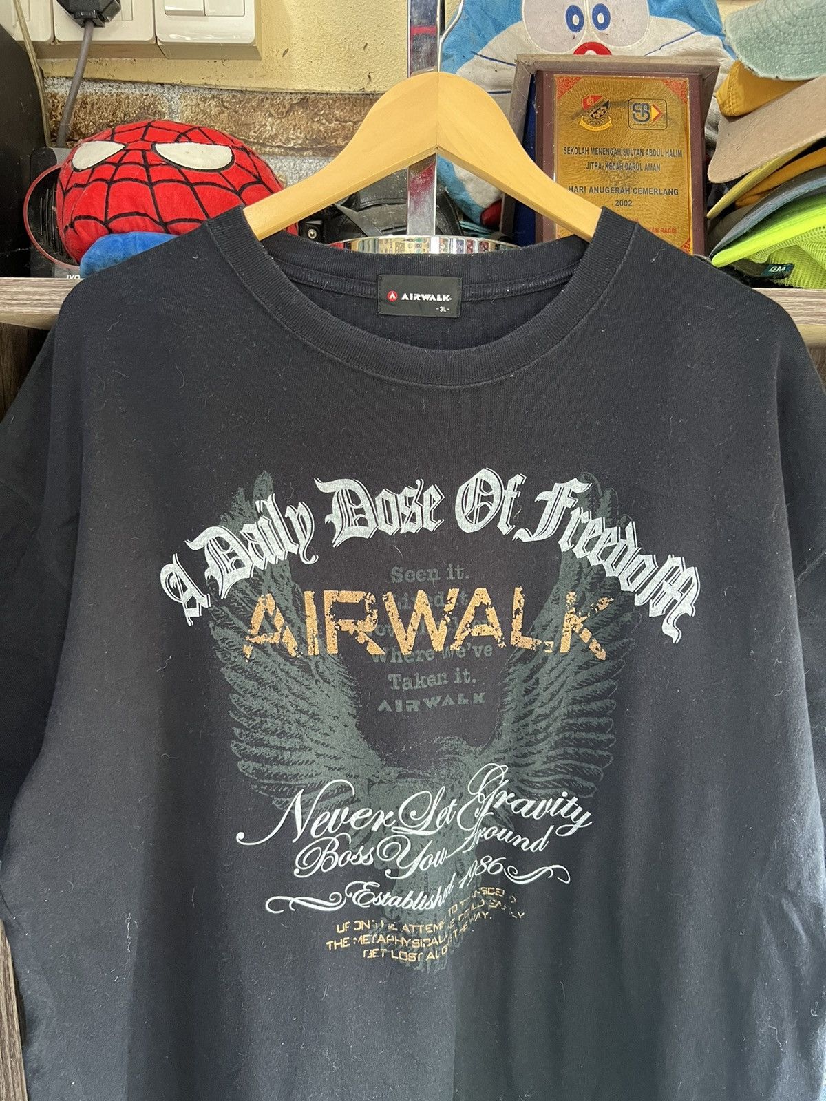 Airwalk 🔥Airwalk A Daily Dose of Freedom Tee Size US XXL / EU 58 / 5 - 3 Thumbnail