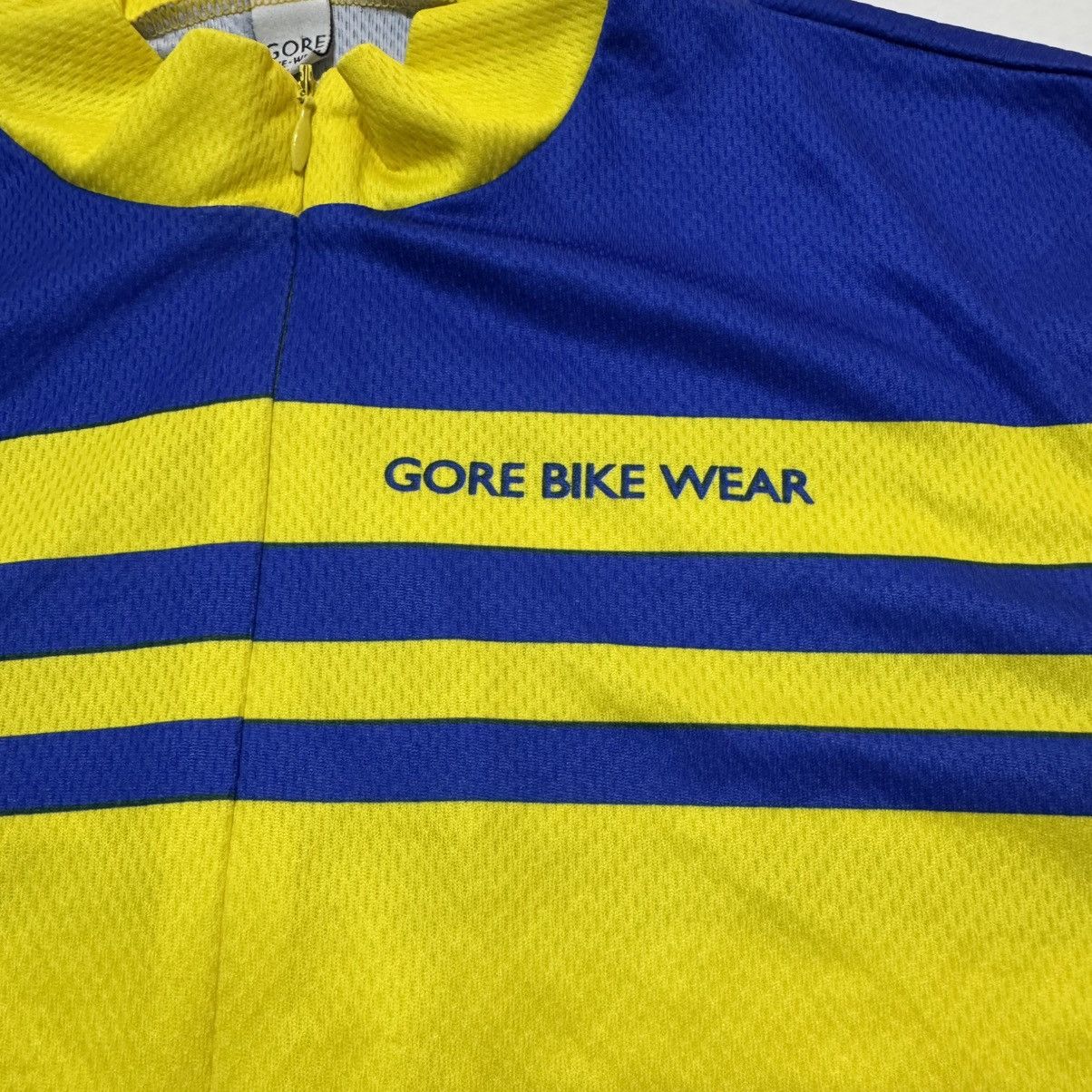 GOREWEAR × Vintage Gore Bike Wear Cycling Yellow 3/4 Zip Bike Shirt Jersey Size US M / EU 48-50 / 2 - 4 Thumbnail