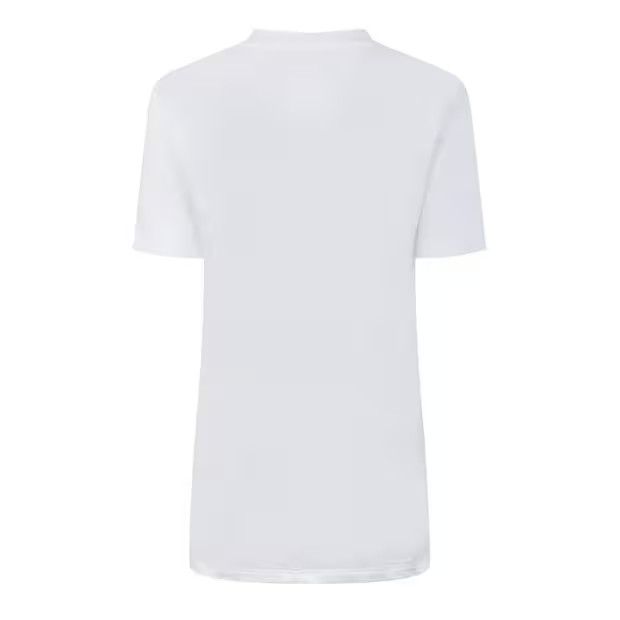 Jil Sander o1g2r1mq1024 Logo T-Shirt in White Size L / US 10 / IT 46 - 2 Thumbnail