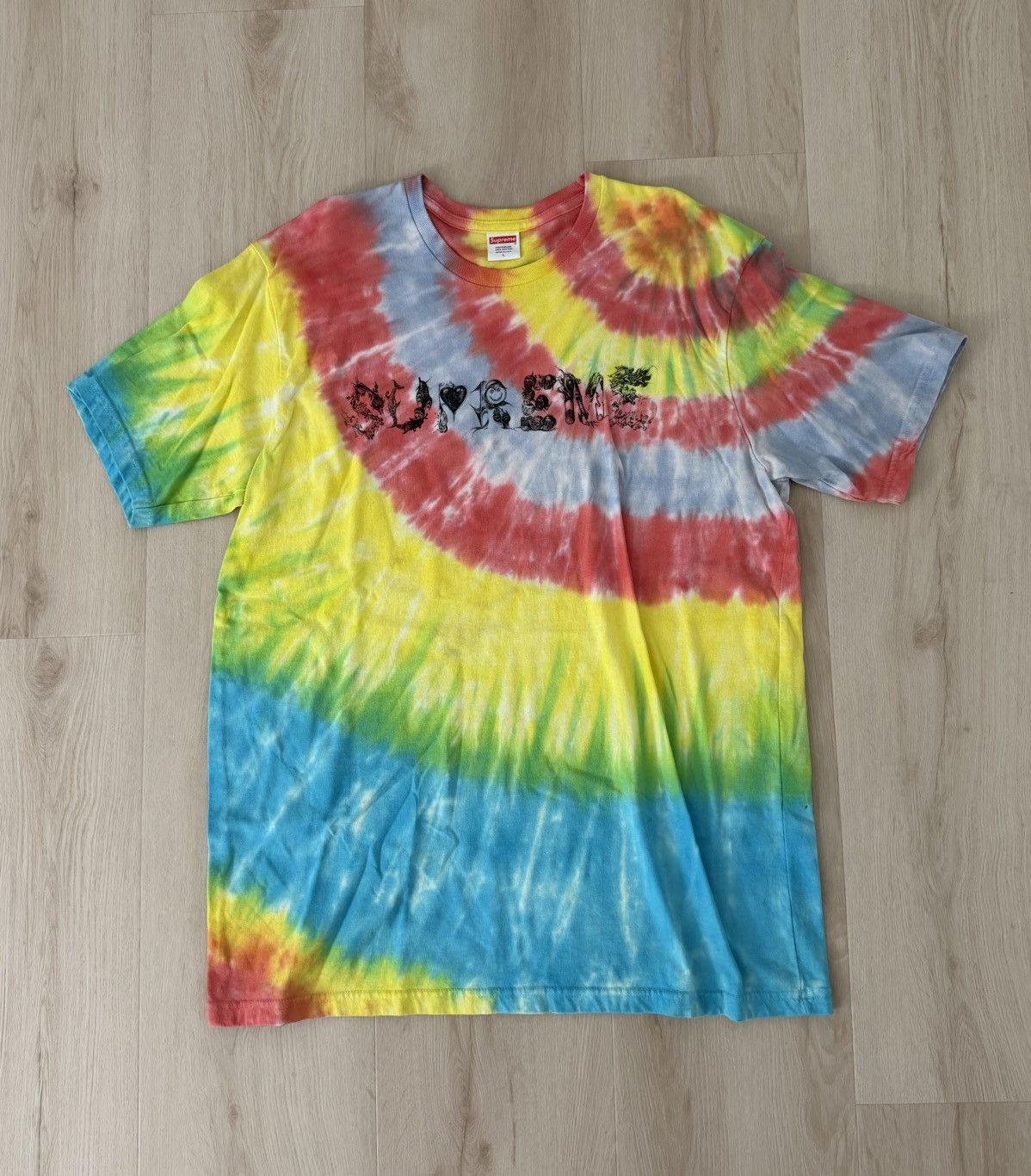 Supreme Supreme SS20 Morph Tee Tie Dye Size US L / EU 52-54 / 3 - 1 Thumbnail