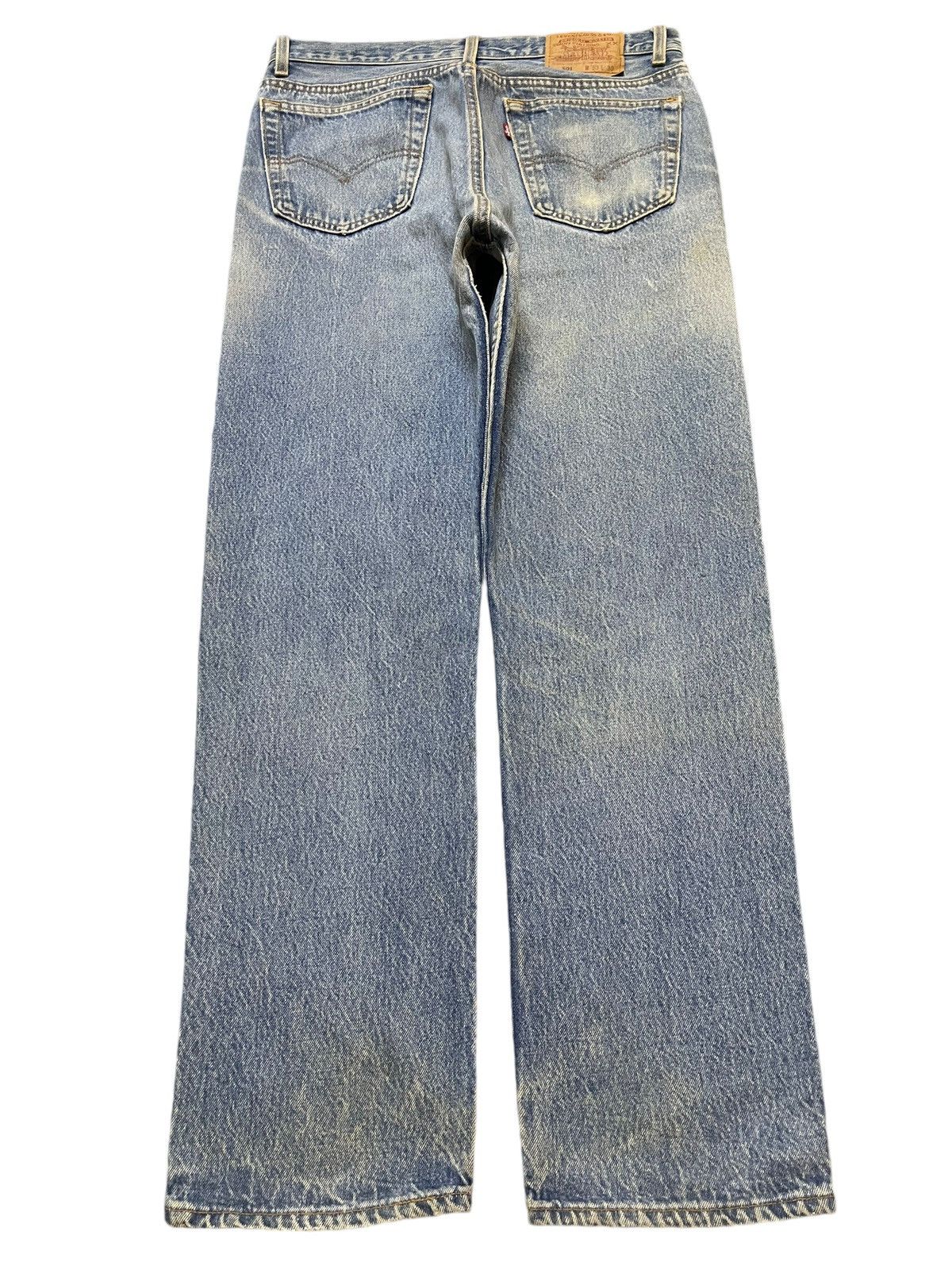 Levi's Vintage 90s Usa Levis 501 Blue Wash Style Jeans Size US 32 / EU 48 - 2 Thumbnail