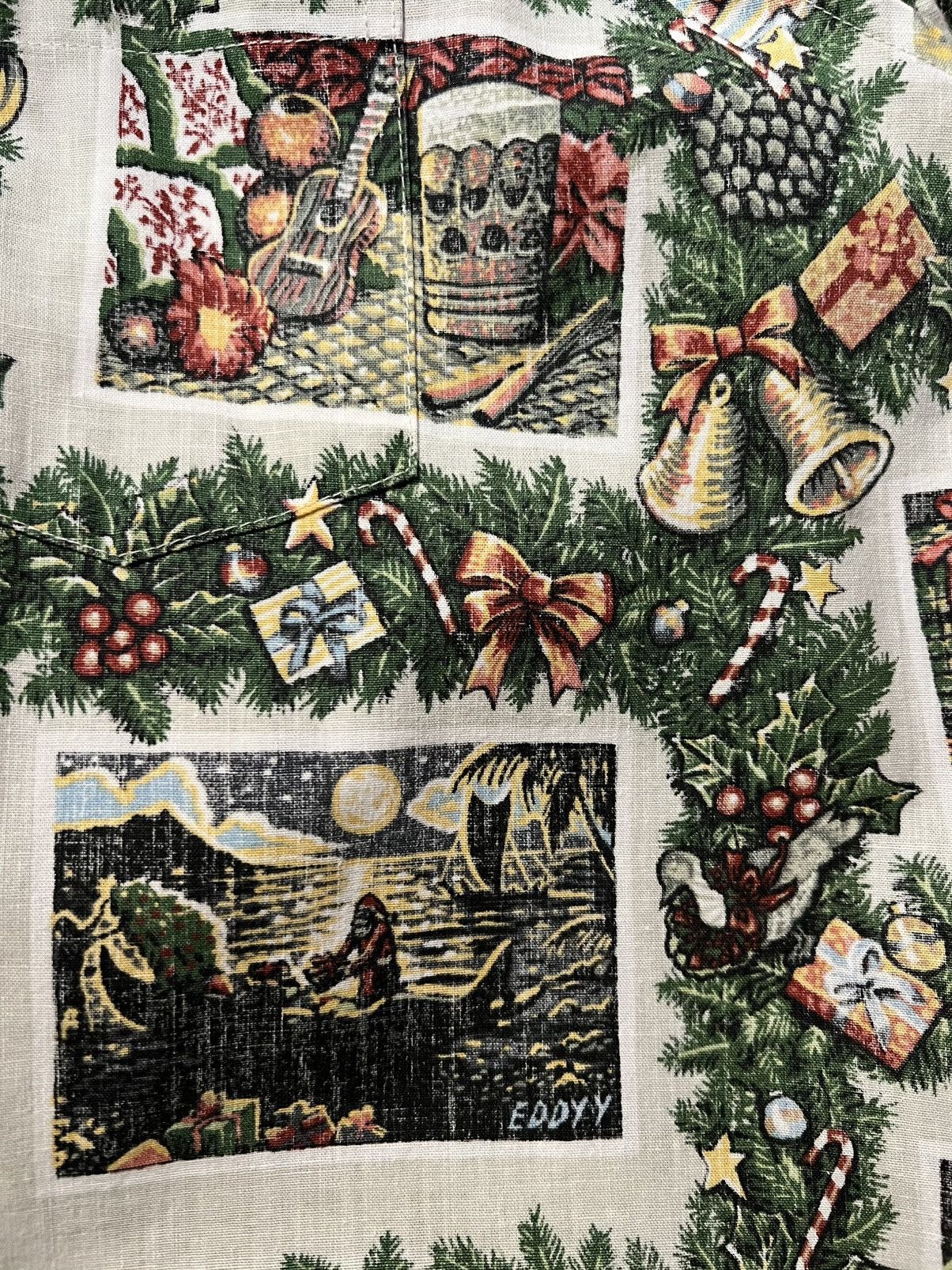 Reyn Spooner Reyn Spooner Christmas Holiday Limited EDDYY Santa Island Size US XXL / EU 58 / 5 - 5 Thumbnail