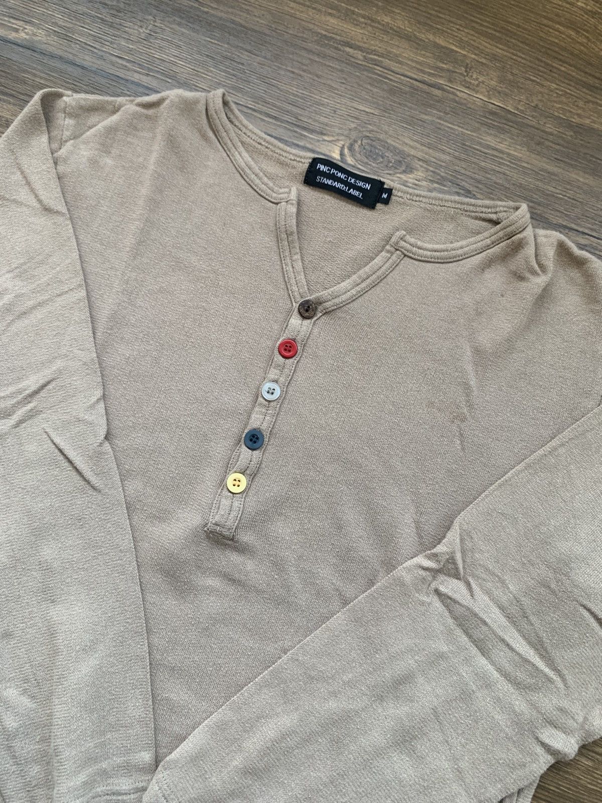 Japanese Brand 2000s japanese archive pinc ponc design y2k longsleeve tee Size US M / EU 48-50 / 2 - 1 Thumbnail