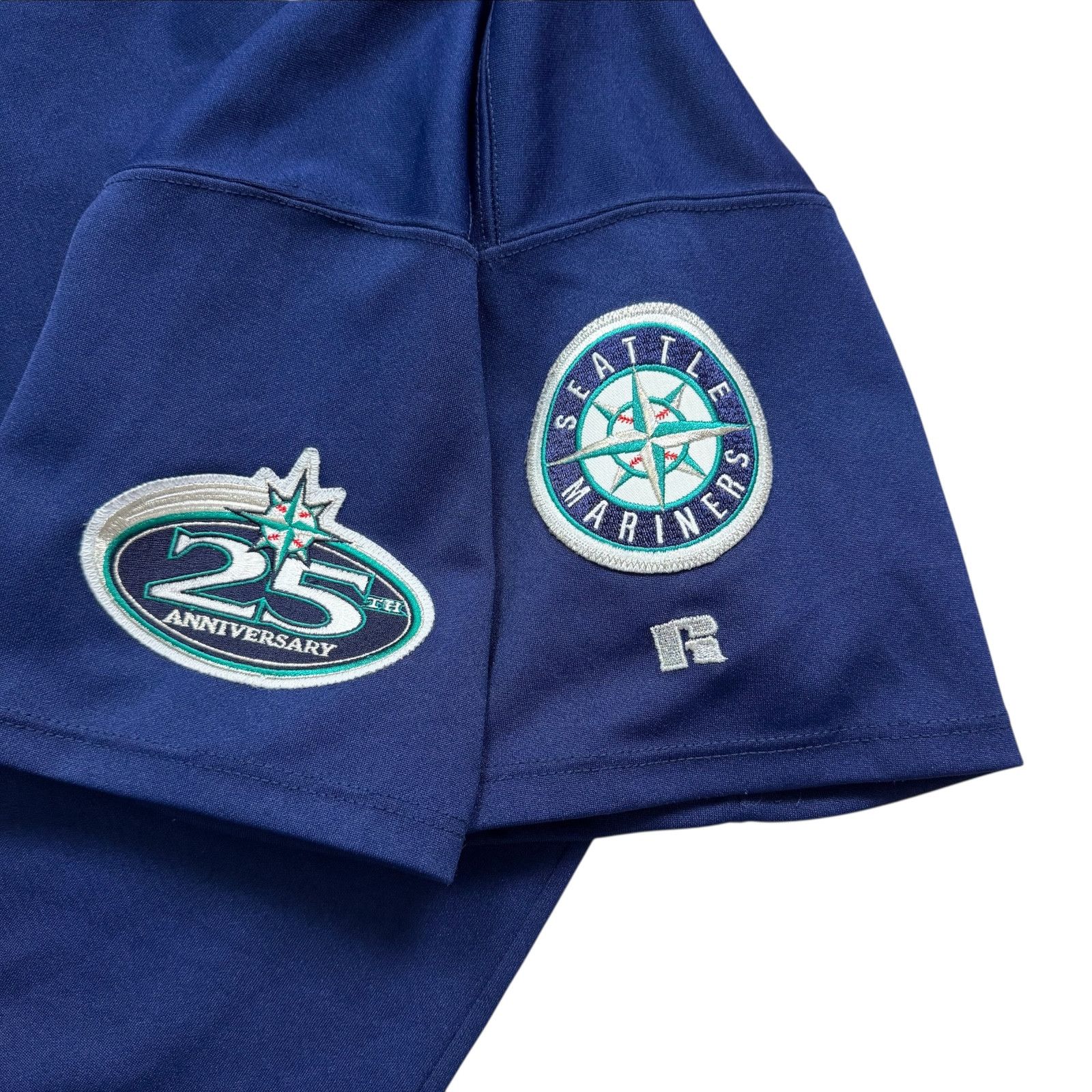 MLB VTG 00s SEATTLE MARINERS RUSSELL 25TH AUTHENTIC JERSEY Size US M / EU 48-50 / 2 - 3 Thumbnail