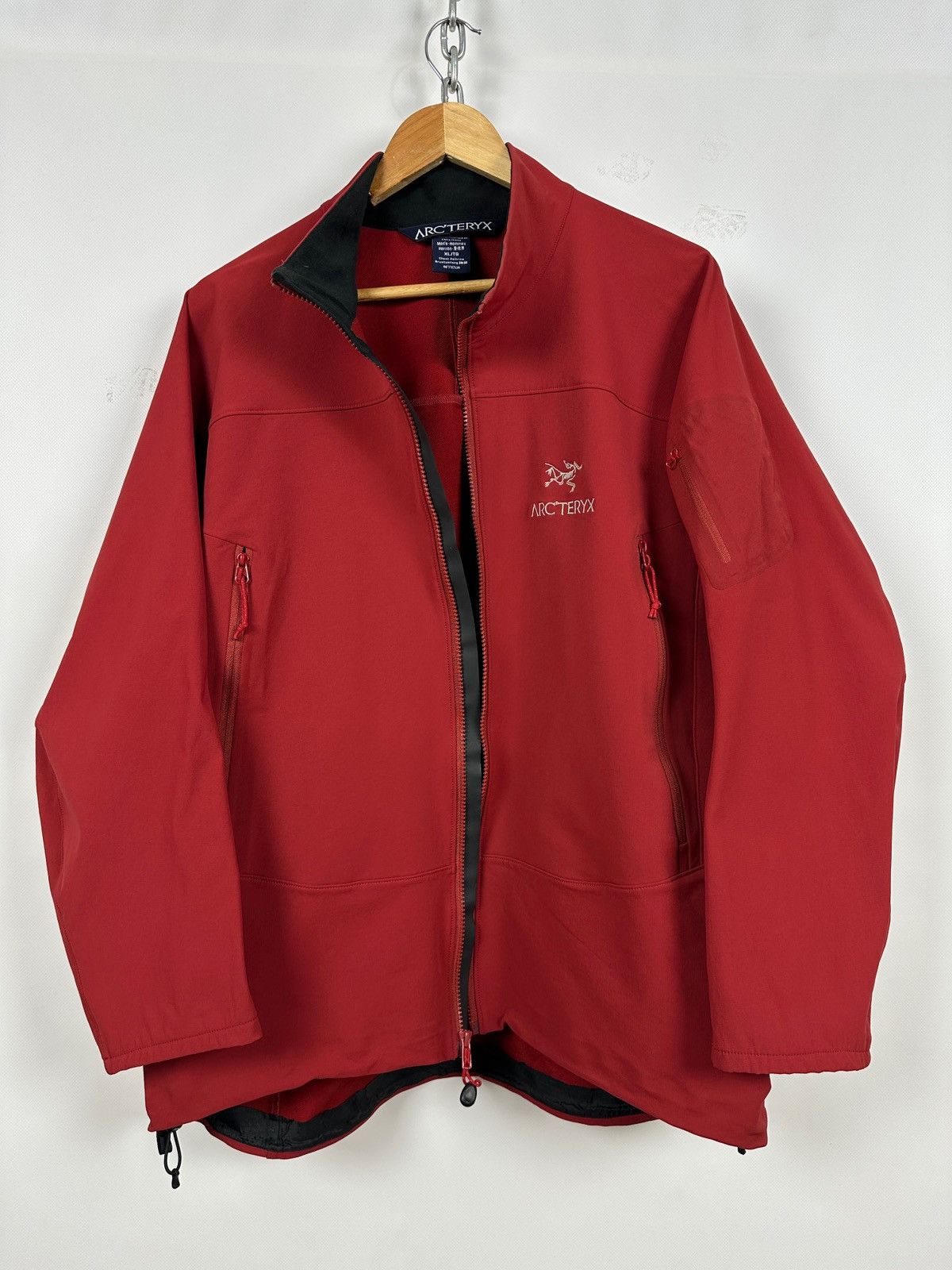 Arc'teryx Vintage Arcteryx Gamma MX Red Softshell Jacket Size US XL / EU 56 / 4 - 3 Thumbnail