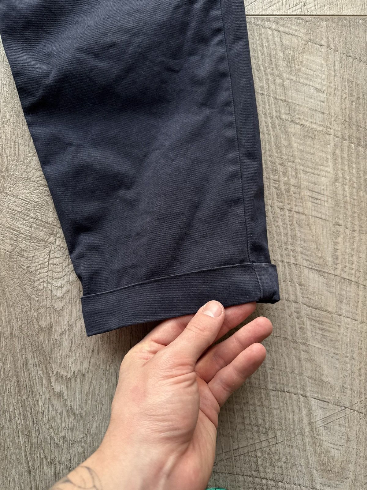 Alex Mill Alex Mill Military Standard Pleated Pant Cropped Chinos Size US 30 / EU 46 - 10 Thumbnail