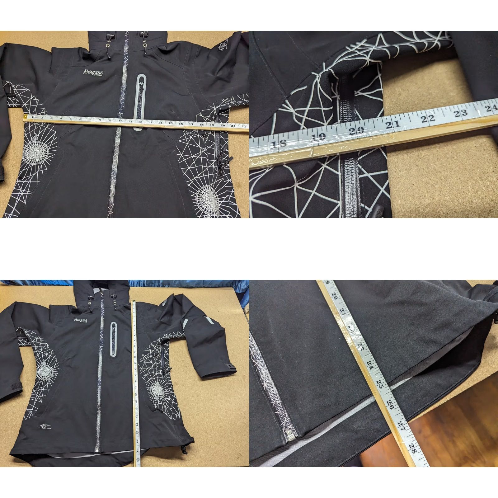 Ecco Bergans of Norway RAULAND Womens Jacket L Dermizax RECCO Ski Outdoor Mountain Size L / US 10 / IT 46 - 8 Thumbnail