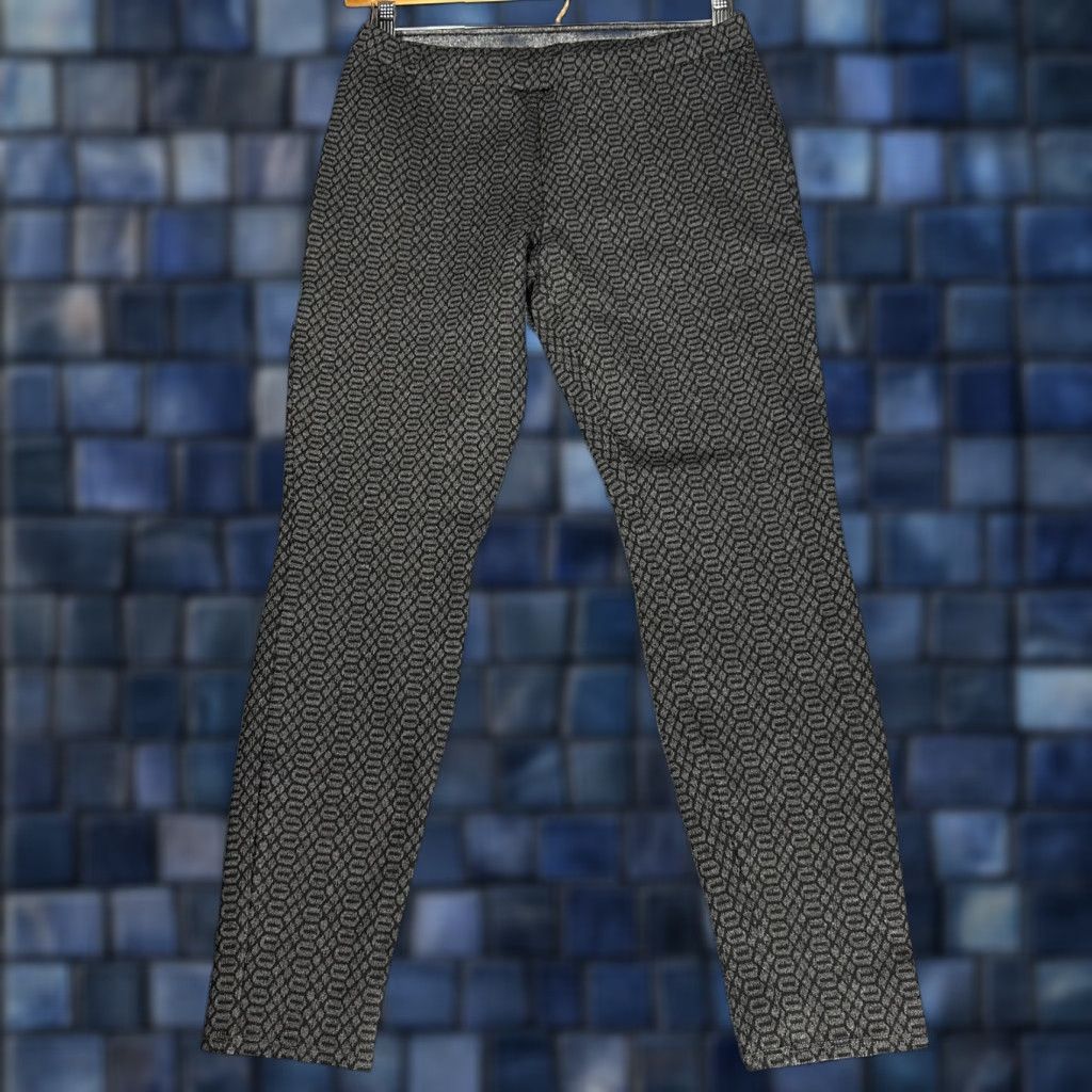 Joie Joie Pants Womens Medium Gray Print Pull On Stretch Ankle Tapered Leg Size 32" / US 10 / IT 46 - 1 Thumbnail