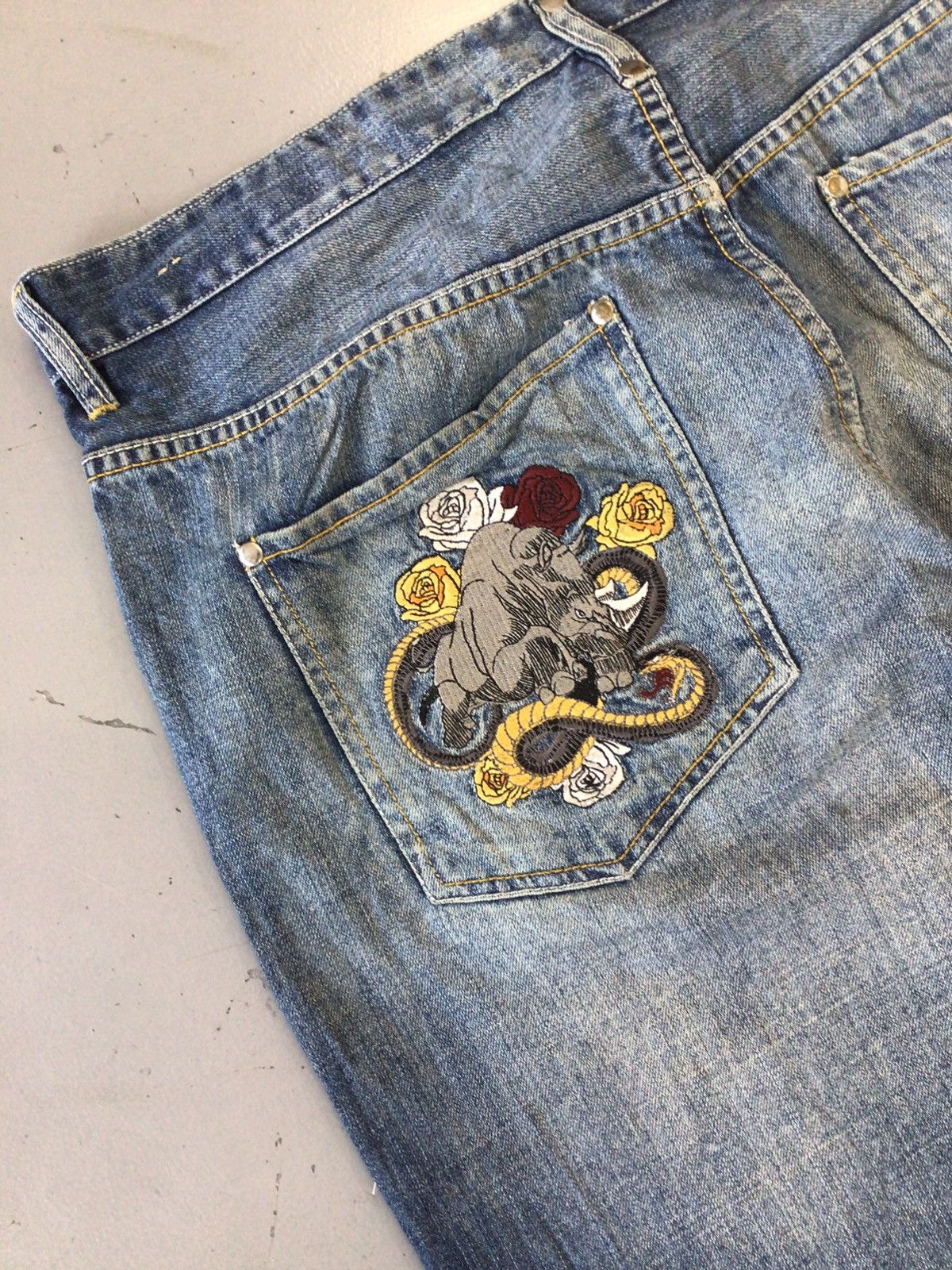 Ecko Unltd. × Vintage Vintage Ecko UNLTD embroidered baggy fit denim Size US 40 / EU 56 - 11 Thumbnail