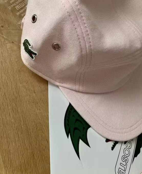 Lacoste casquette rose pink girolle pet cap hat Large new ds Size ONE SIZE - 7 Thumbnail