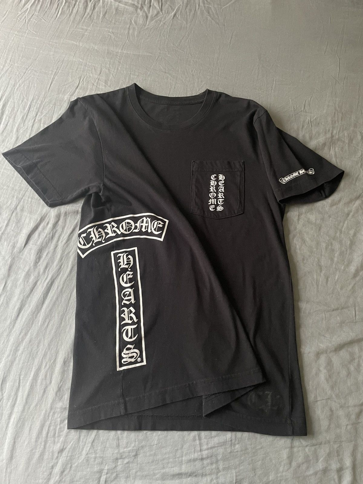 Chrome Hearts Chrome Hearts T-Bar Logo Tee | Grailed