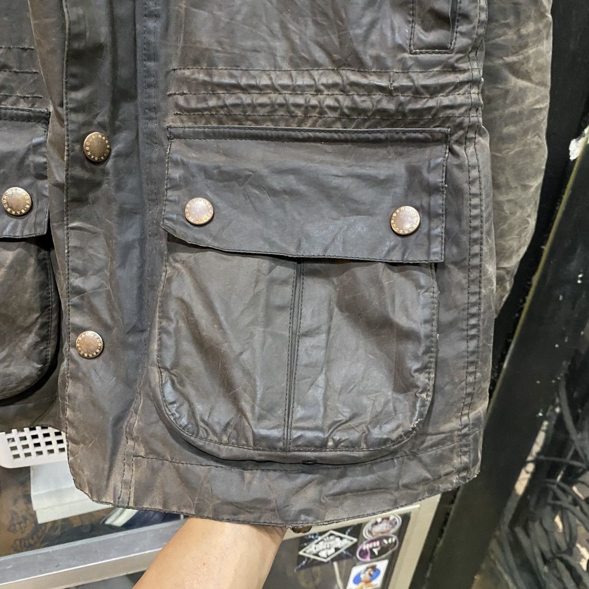 Barbour Barbour International FOG waxed parka Size US S / EU 44-46 / 1 - 9 Thumbnail