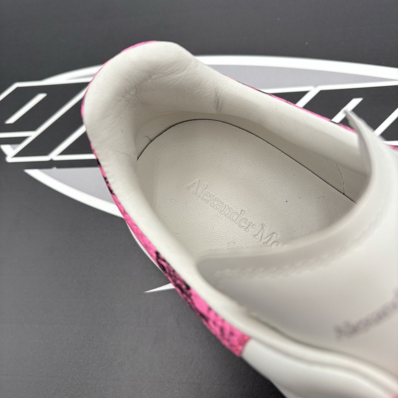 Alexander McQueen Alexander McQueen ' White, Pink Snake Print ' | GREAT COND! Size US 8 / EU 41 - 16 Thumbnail