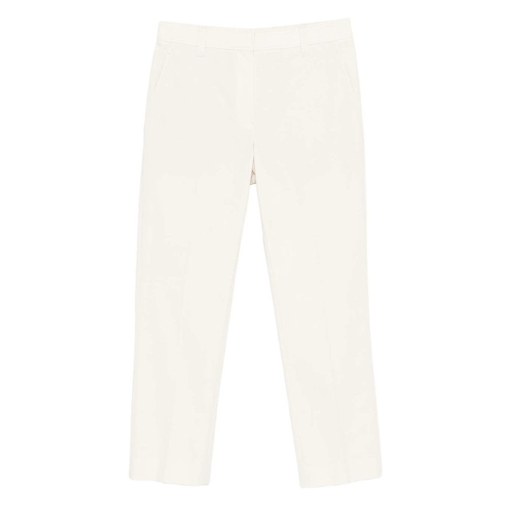 Brunello Cucinelli NEUTRALS Trousers - Straight Trousers