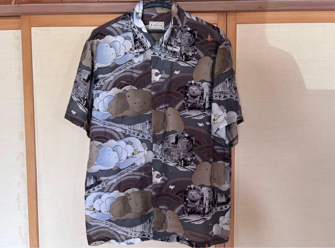 KAPITAL KOUNTRY Whole Pattern Short Sleeve Shirt 2