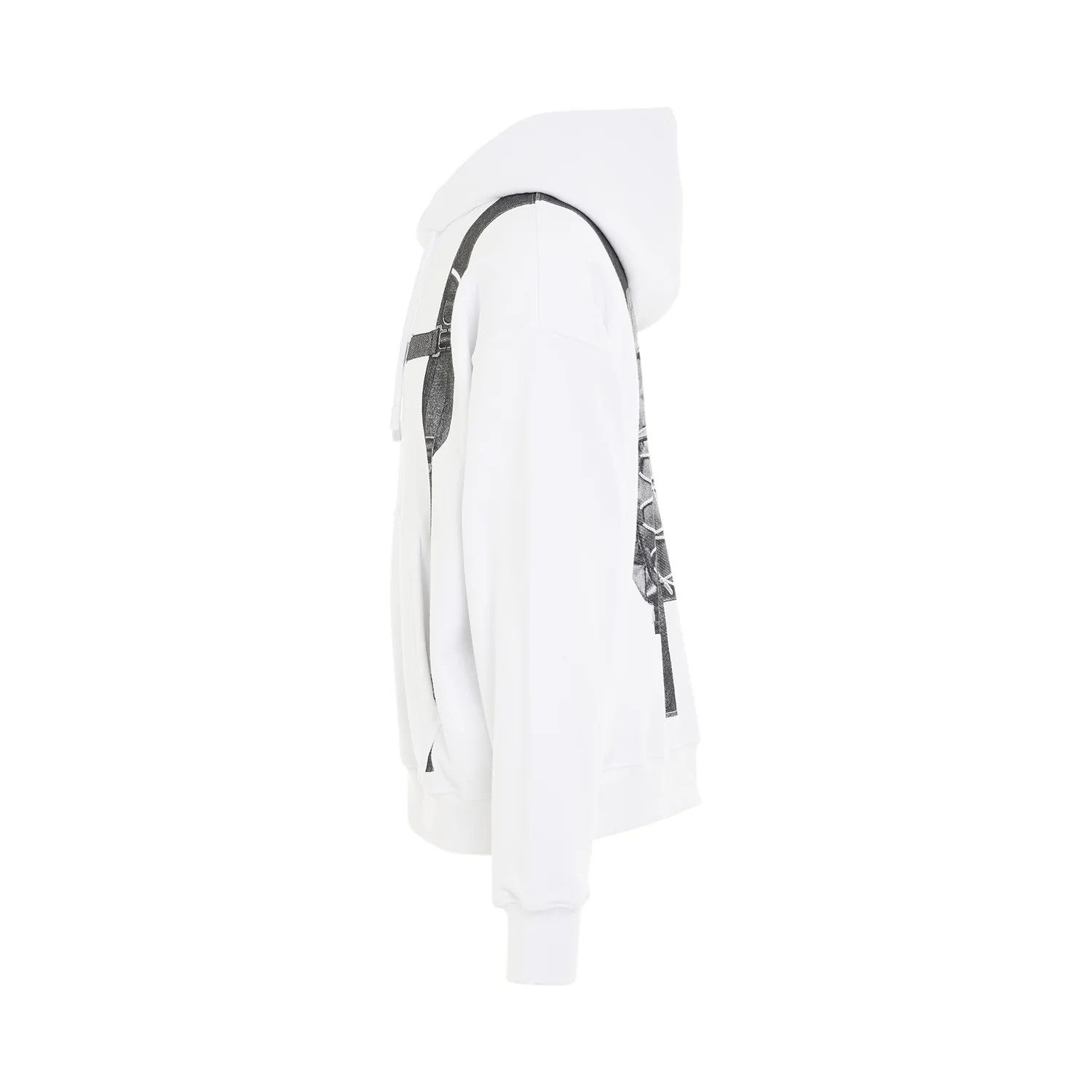 Off-White o1mris0824 Hoodie in White Size US L / EU 52-54 / 3 - 3 Thumbnail