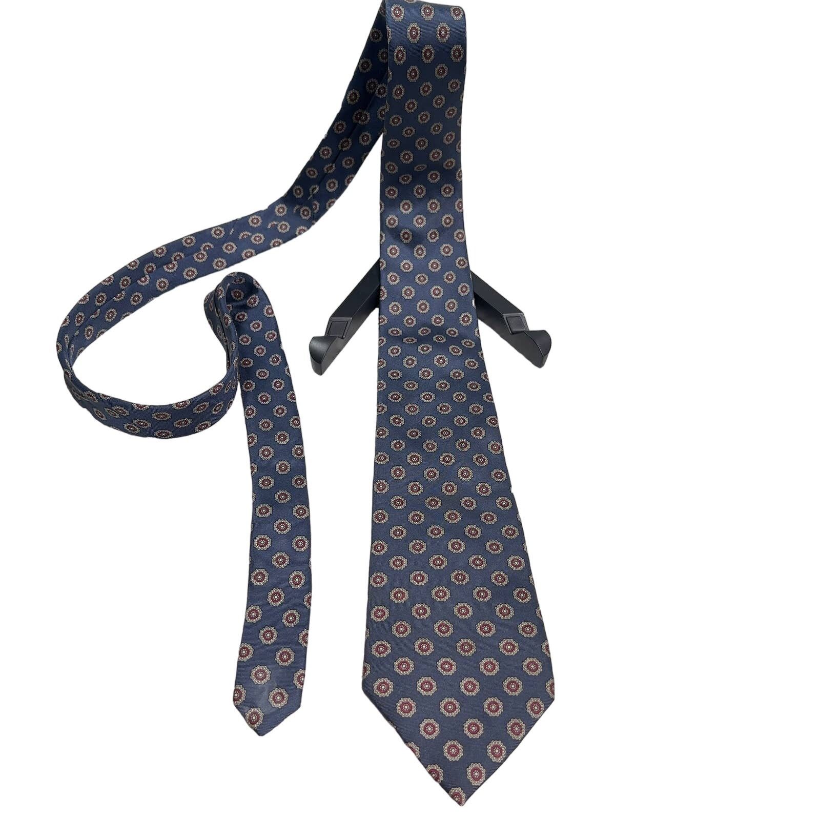 Christian Dior Monsieur Christian Dior 100% Silk Tie Italian Fabric Made USA Vintage Size ONE SIZE - 1 Thumbnail