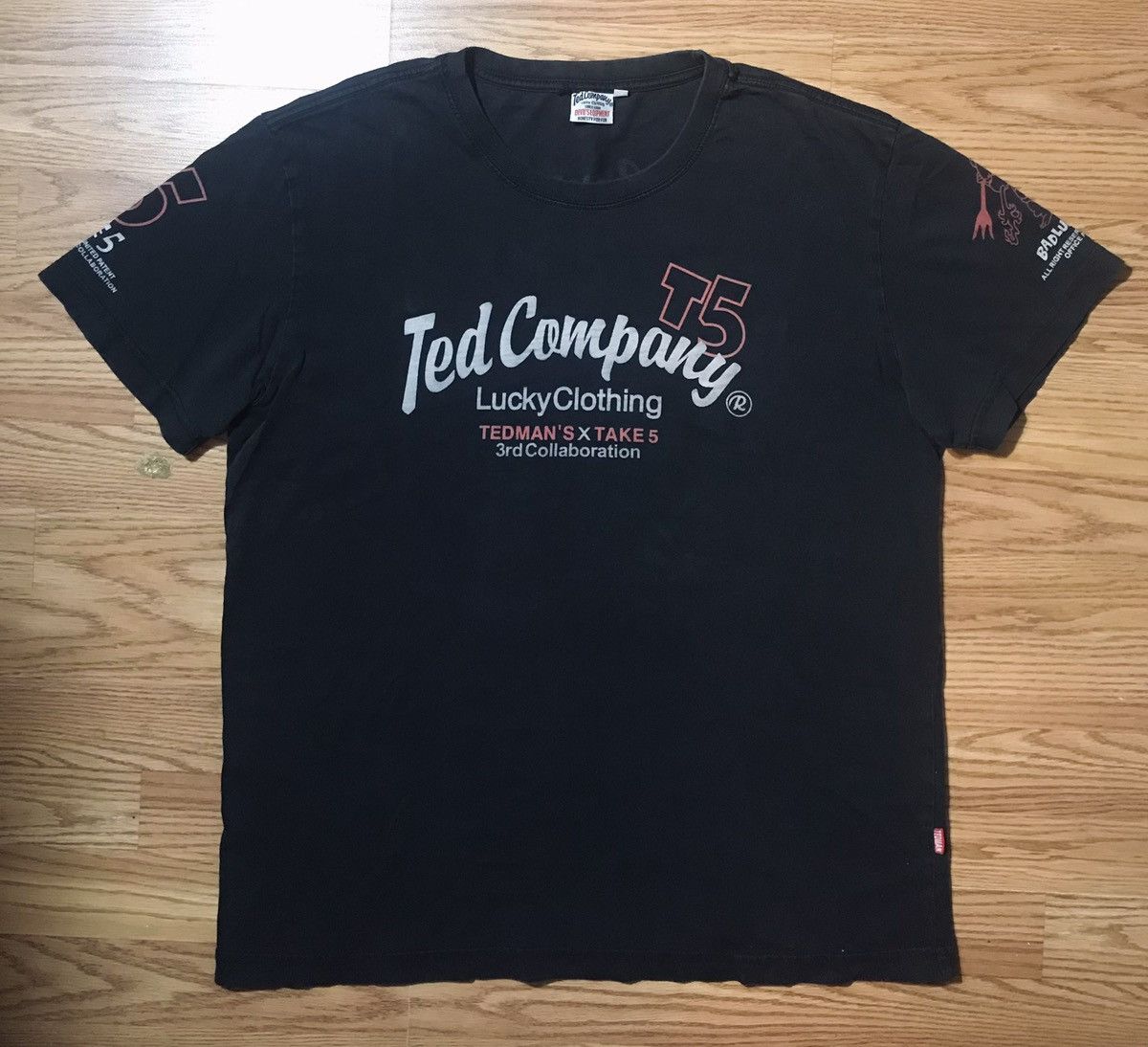 Tedman Tedman & Co Vintage Lucky Devil US military Logo Size 46 XL Size US XL / EU 56 / 4 - 1 Thumbnail
