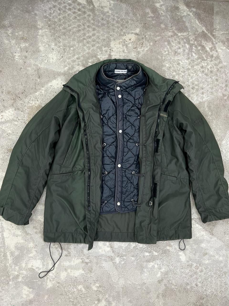 image of Stone Island 99's Archivo Jacket in Green, Men's (Size 2XL)