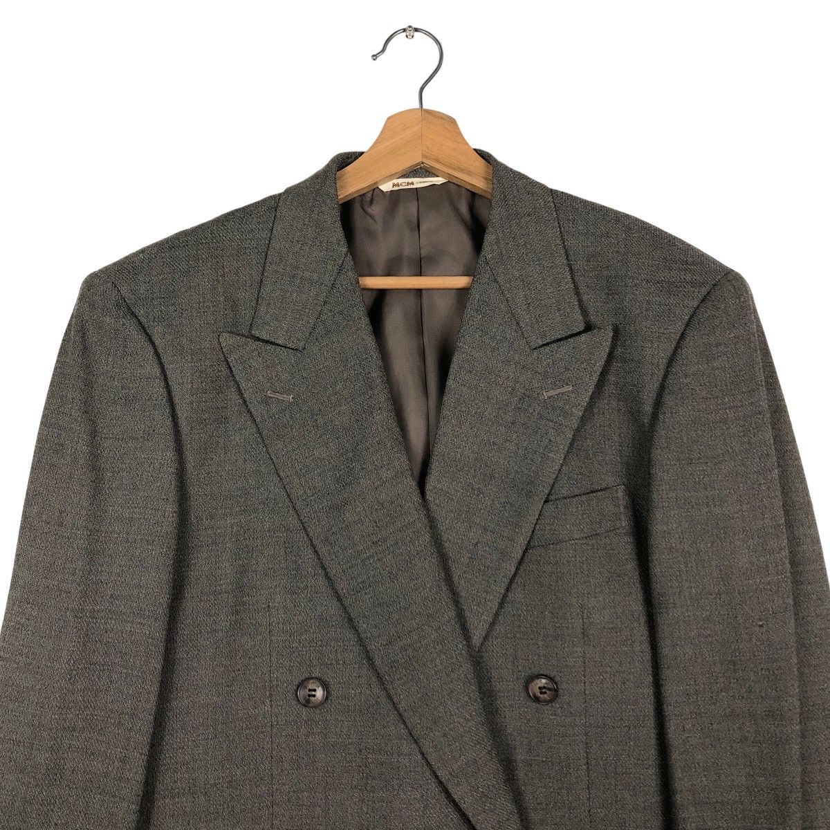 Japanese Brand 🔥Vintage MCM Legere Double Breast Coats Jackets Size US M / EU 48-50 / 2 - 3 Thumbnail