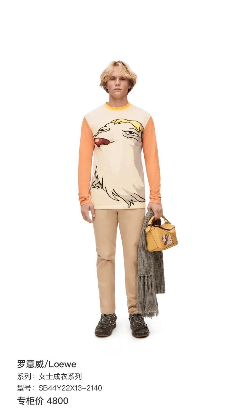 Loewe LOEWE Cartoon round neck long sleeves Size L / US 10 / IT 46 - 6 Thumbnail