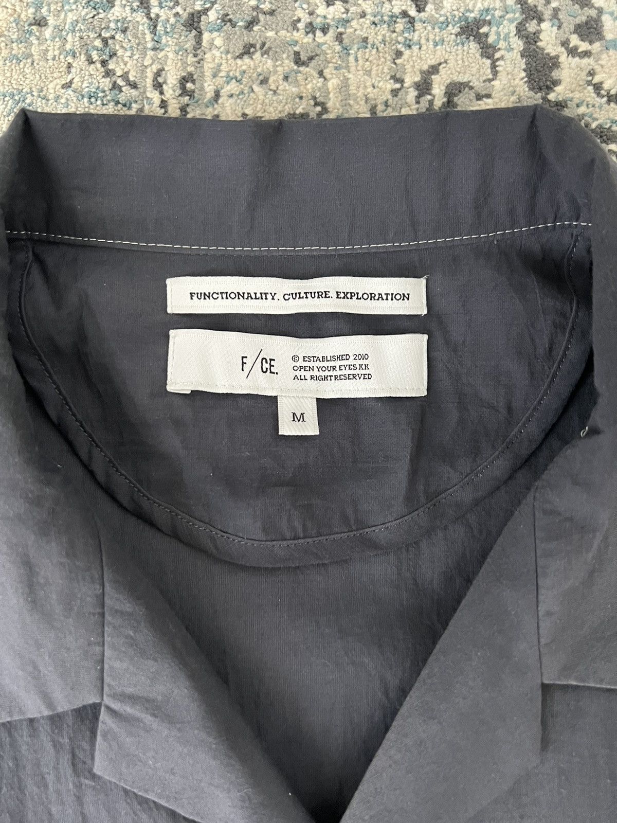 F/CE F/CE Lightweight Open Collar Shirt Size US M / EU 48-50 / 2 - 2 Thumbnail
