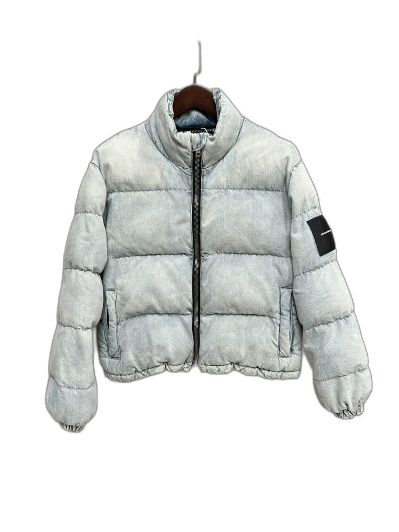 Alexander Wang Alexander Wang Denim Puffer Jacket Size US S / EU 44-46 / 1 - 1 Thumbnail